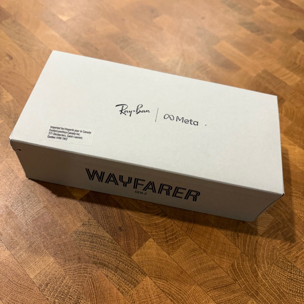 Ray-Ban Wayfarer Gen 2 Glasses - shiny black